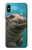 W3871 Cute Baby Hippo Hippopotamus Funda Carcasa Case y Caso Del Tirón Funda para iPhone X, iPhone XS