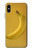 W3872 Banana Funda Carcasa Case y Caso Del Tirón Funda para iPhone X, iPhone XS