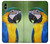 W3888 Macaw Face Bird Funda Carcasa Case y Caso Del Tirón Funda para iPhone XS Max