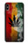 W3890 Reggae Rasta Flag Smoke Funda Carcasa Case y Caso Del Tirón Funda para iPhone XS Max