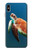 W3899 Sea Turtle Funda Carcasa Case y Caso Del Tirón Funda para iPhone XS Max