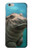 W3871 Cute Baby Hippo Hippopotamus Funda Carcasa Case y Caso Del Tirón Funda para iPhone 6 6S