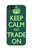 W3862 Keep Calm and Trade On Funda Carcasa Case y Caso Del Tirón Funda para iPhone 5 5S SE