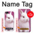 W3870 Cute Baby Bunny Funda Carcasa Case y Caso Del Tirón Funda para iPhone 5C