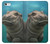 W3871 Cute Baby Hippo Hippopotamus Funda Carcasa Case y Caso Del Tirón Funda para iPhone 5C