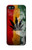 W3890 Reggae Rasta Flag Smoke Funda Carcasa Case y Caso Del Tirón Funda para iPhone 5C