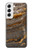 W3886 Gray Marble Rock Funda Carcasa Case y Caso Del Tirón Funda para Samsung Galaxy S22