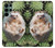 W3863 Pygmy Hedgehog Dwarf Hedgehog Paint Funda Carcasa Case y Caso Del Tirón Funda para Samsung Galaxy S22 Ultra