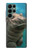 W3871 Cute Baby Hippo Hippopotamus Funda Carcasa Case y Caso Del Tirón Funda para Samsung Galaxy S22 Ultra