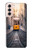 W3867 Trams in Lisbon Funda Carcasa Case y Caso Del Tirón Funda para Samsung Galaxy S21 5G