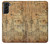 W3868 Aircraft Blueprint Old Paper Funda Carcasa Case y Caso Del Tirón Funda para Samsung Galaxy S21 Plus 5G, Galaxy S21+ 5G