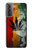 W3890 Reggae Rasta Flag Smoke Funda Carcasa Case y Caso Del Tirón Funda para Samsung Galaxy S21 Plus 5G, Galaxy S21+ 5G