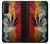 W3890 Reggae Rasta Flag Smoke Funda Carcasa Case y Caso Del Tirón Funda para Samsung Galaxy S21 Plus 5G, Galaxy S21+ 5G