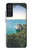 W3865 Europe Duino Beach Italy Funda Carcasa Case y Caso Del Tirón Funda para Samsung Galaxy S21 FE 5G
