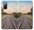 W3866 Railway Straight Train Track Funda Carcasa Case y Caso Del Tirón Funda para Samsung Galaxy S20 FE