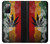 W3890 Reggae Rasta Flag Smoke Funda Carcasa Case y Caso Del Tirón Funda para Samsung Galaxy S20 FE