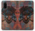 W3895 Pirate Skull Metal Funda Carcasa Case y Caso Del Tirón Funda para Samsung Galaxy S20