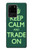 W3862 Keep Calm and Trade On Funda Carcasa Case y Caso Del Tirón Funda para Samsung Galaxy S20 Ultra