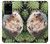 W3863 Pygmy Hedgehog Dwarf Hedgehog Paint Funda Carcasa Case y Caso Del Tirón Funda para Samsung Galaxy S20 Ultra