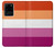 W3887 Lesbian Pride Flag Funda Carcasa Case y Caso Del Tirón Funda para Samsung Galaxy S20 Ultra