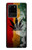 W3890 Reggae Rasta Flag Smoke Funda Carcasa Case y Caso Del Tirón Funda para Samsung Galaxy S20 Ultra