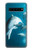 W3878 Dolphin Funda Carcasa Case y Caso Del Tirón Funda para Samsung Galaxy S10 5G