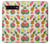 W3883 Fruit Pattern Funda Carcasa Case y Caso Del Tirón Funda para Samsung Galaxy S10 Plus