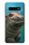 W3871 Cute Baby Hippo Hippopotamus Funda Carcasa Case y Caso Del Tirón Funda para Samsung Galaxy S10