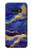 W3906 Navy Blue Purple Marble Funda Carcasa Case y Caso Del Tirón Funda para Samsung Galaxy S10e