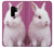 W3870 Cute Baby Bunny Funda Carcasa Case y Caso Del Tirón Funda para Samsung Galaxy S9 Plus