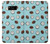 W3860 Coconut Dot Pattern Funda Carcasa Case y Caso Del Tirón Funda para Samsung Galaxy S8 Plus