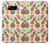 W3883 Fruit Pattern Funda Carcasa Case y Caso Del Tirón Funda para Samsung Galaxy S8 Plus