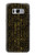 W3869 Ancient Egyptian Hieroglyphic Funda Carcasa Case y Caso Del Tirón Funda para Samsung Galaxy S8