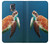 W3899 Sea Turtle Funda Carcasa Case y Caso Del Tirón Funda para Samsung Galaxy S5