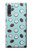 W3860 Coconut Dot Pattern Funda Carcasa Case y Caso Del Tirón Funda para Samsung Galaxy Note 10