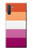 W3887 Lesbian Pride Flag Funda Carcasa Case y Caso Del Tirón Funda para Samsung Galaxy Note 10