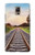 W3866 Railway Straight Train Track Funda Carcasa Case y Caso Del Tirón Funda para Samsung Galaxy Note 4