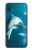 W3878 Dolphin Funda Carcasa Case y Caso Del Tirón Funda para Samsung Galaxy A10e