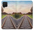 W3866 Railway Straight Train Track Funda Carcasa Case y Caso Del Tirón Funda para Samsung Galaxy A12