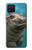 W3871 Cute Baby Hippo Hippopotamus Funda Carcasa Case y Caso Del Tirón Funda para Samsung Galaxy A12