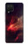 W3897 Red Nebula Space Funda Carcasa Case y Caso Del Tirón Funda para Samsung Galaxy A12