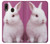 W3870 Cute Baby Bunny Funda Carcasa Case y Caso Del Tirón Funda para Samsung Galaxy A20, Galaxy A30