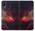 W3897 Red Nebula Space Funda Carcasa Case y Caso Del Tirón Funda para Samsung Galaxy A20, Galaxy A30