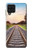 W3866 Railway Straight Train Track Funda Carcasa Case y Caso Del Tirón Funda para Samsung Galaxy A22 4G