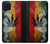 W3890 Reggae Rasta Flag Smoke Funda Carcasa Case y Caso Del Tirón Funda para Samsung Galaxy A22 4G