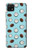 W3860 Coconut Dot Pattern Funda Carcasa Case y Caso Del Tirón Funda para Samsung Galaxy A22 5G