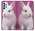 W3870 Cute Baby Bunny Funda Carcasa Case y Caso Del Tirón Funda para Samsung Galaxy A23