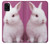 W3870 Cute Baby Bunny Funda Carcasa Case y Caso Del Tirón Funda para Samsung Galaxy A31