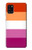 W3887 Lesbian Pride Flag Funda Carcasa Case y Caso Del Tirón Funda para Samsung Galaxy A31