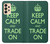 W3862 Keep Calm and Trade On Funda Carcasa Case y Caso Del Tirón Funda para Samsung Galaxy A33 5G